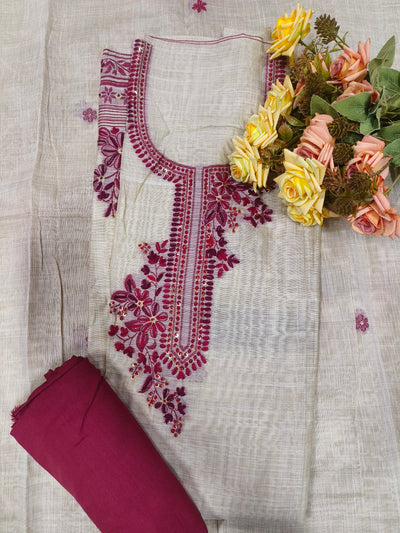 Regal Red Fancy Suit with Intricate Festive Embroidery