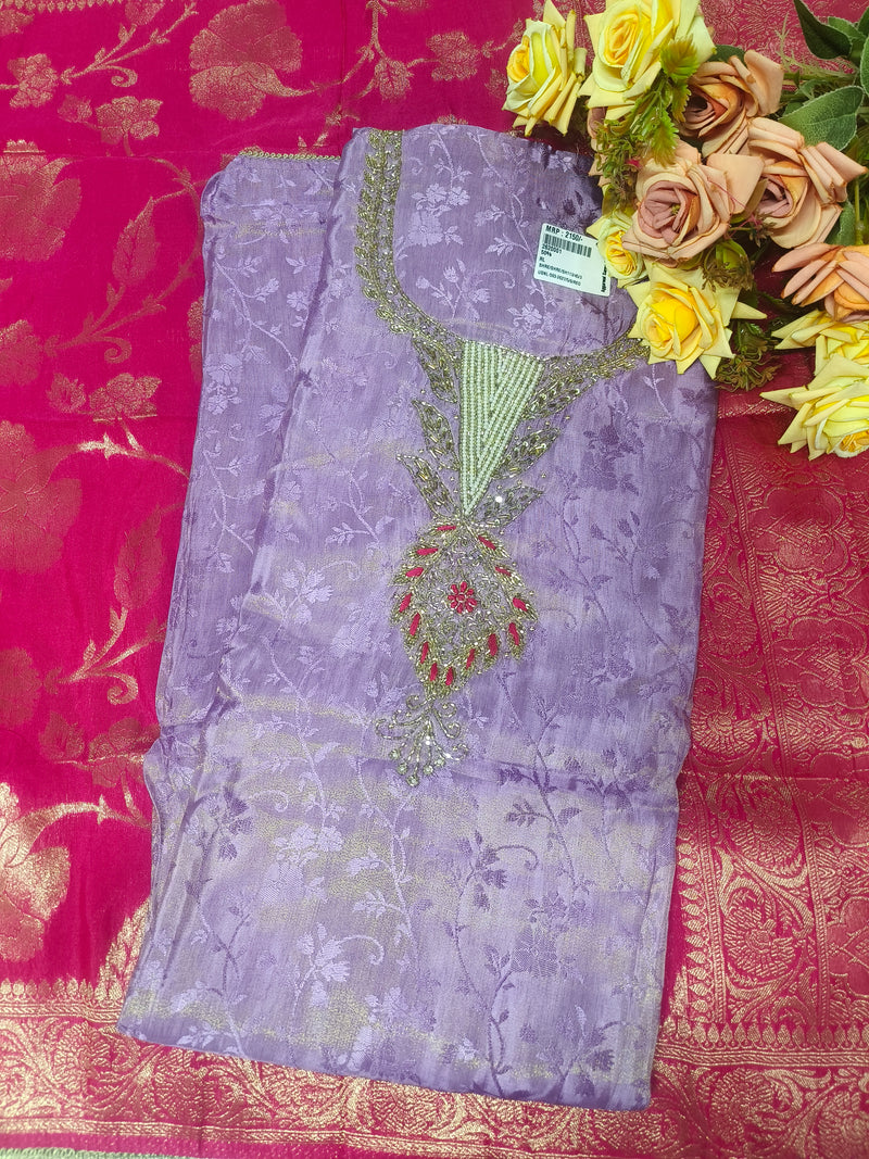 Vibrant Lime Green Fancy Suit with Intricate Embellishments