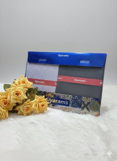 Siyaram's shirting and suiting fabric gift pack