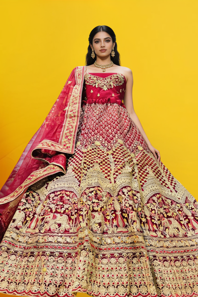 Lehanga under 2000 - Wonder Bazaar