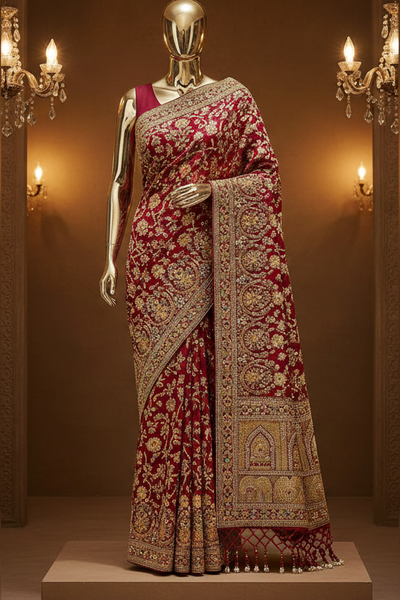 Party wear Saree - Wonder Bazaar
