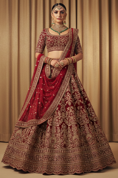 Bridal lehenga - Wonder Bazaar